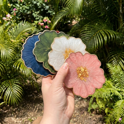 Resin Coaster Made With Love