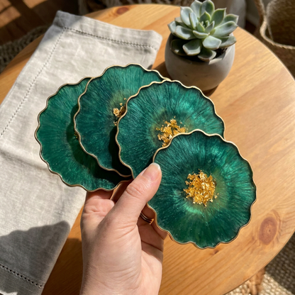 Resin Coaster Made With Love